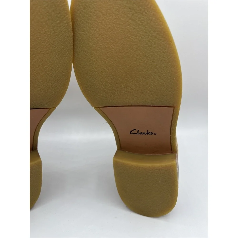 Clarks Women's Cologne Arlo Leather Chelsea Boots Size 7.5‎ M New